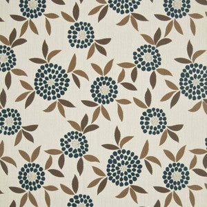 Vera Floral Peppercorn by Kasmir Fabric