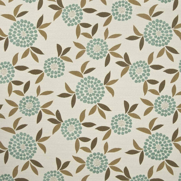 Vera Floral Sky by Kasmir Fabric 1388 CHINA 15,000 Wyzenbeek Double Rubs H: 23 5/8 inches, V:23 5/8 inches 58 - Fabric Carolina - Kasmir