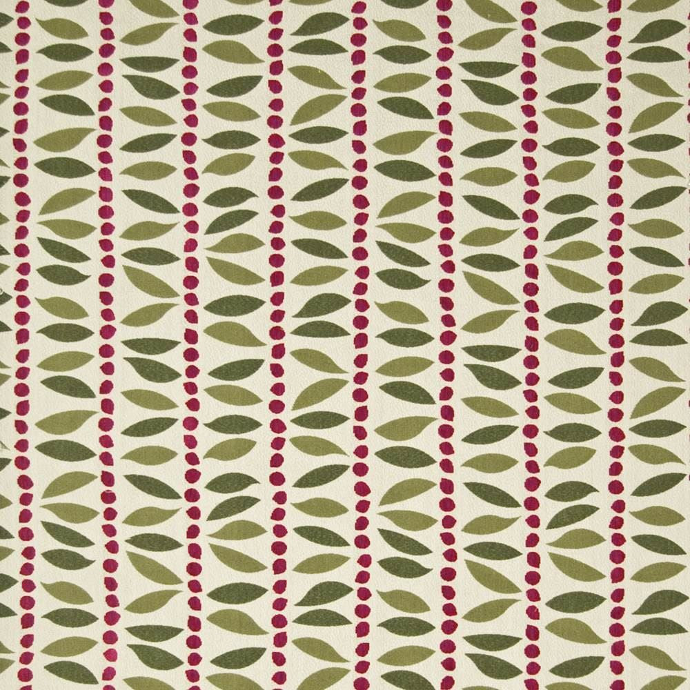 Vera Stripe Raspberry by Kasmir Fabric 1384 57% Polyester 33% Cotton 10% Acrylic CHINA 15,000 Wyzenbeek Double Rubs Horizontal: 17 inches and Vertical: 0 Inches 54 - 56 - Fabric Carolina -