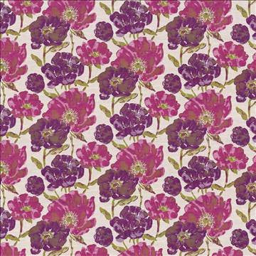 Verdier Fuchsia by Kasmir Fabric 1435 87% Polyester 13% Rayon CHINA 60,000 Wyzenbeek Double Rubs H: 30 inches, V: 23 inches 60 - Fabric Carolina - Kasmir