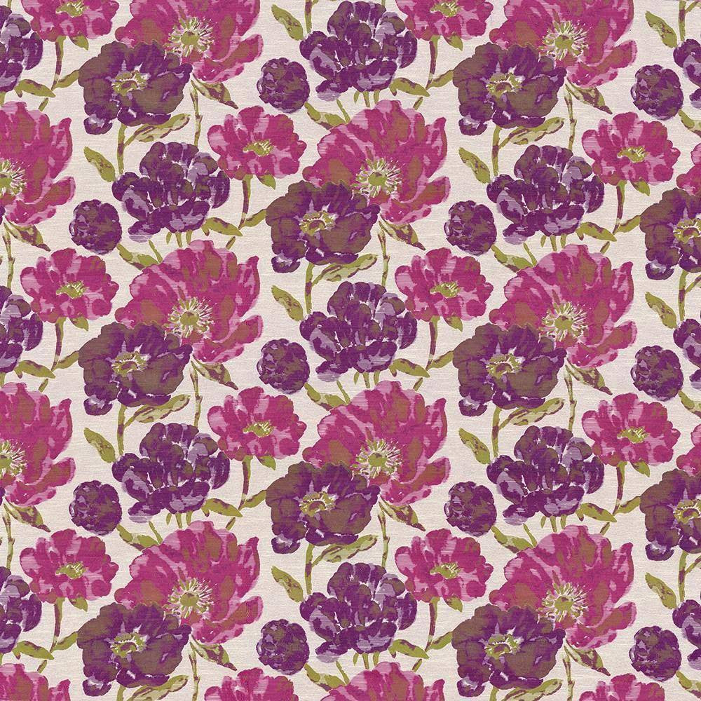 Verdier Fuchsia by Kasmir Fabric 1435 CHINA 60,000 Wyzenbeek Double Rubs H: 30 inches, V:23 inches 60 - Fabric Carolina - Kasmir