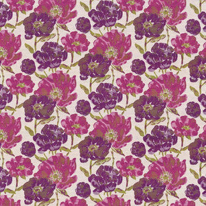 Verdier Fuchsia by Kasmir Fabric
