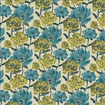 Verdier Turquoise by Kasmir Fabric 1436 87% Polyester 13% Rayon CHINA 60,000 Wyzenbeek Double Rubs H: 30 inches, V: 23 inches 60 - Fabric Carolina - Kasmir