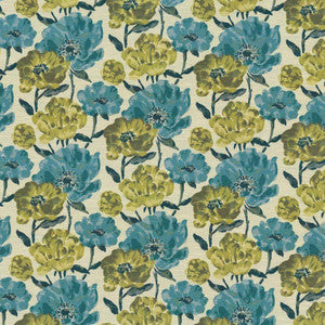 Verdier Turquoise by Kasmir Fabric