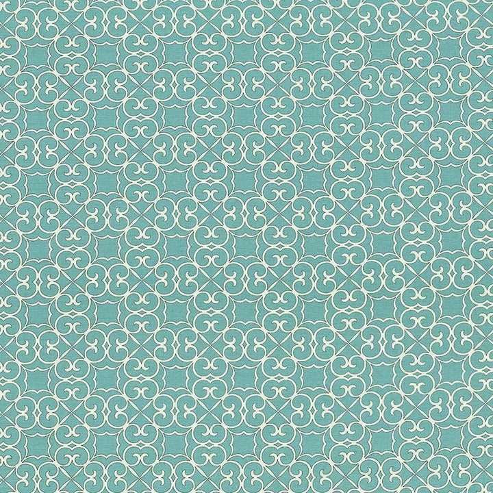 Verlaine Blue Jay by Kasmir Fabric 5073 PAKISTAN 15,000 Wyzenbeek Double Rubs H: 4 4/8 inches, V:4 4/8 inches 54 - 55 - Fabric Carolina - Kasmir