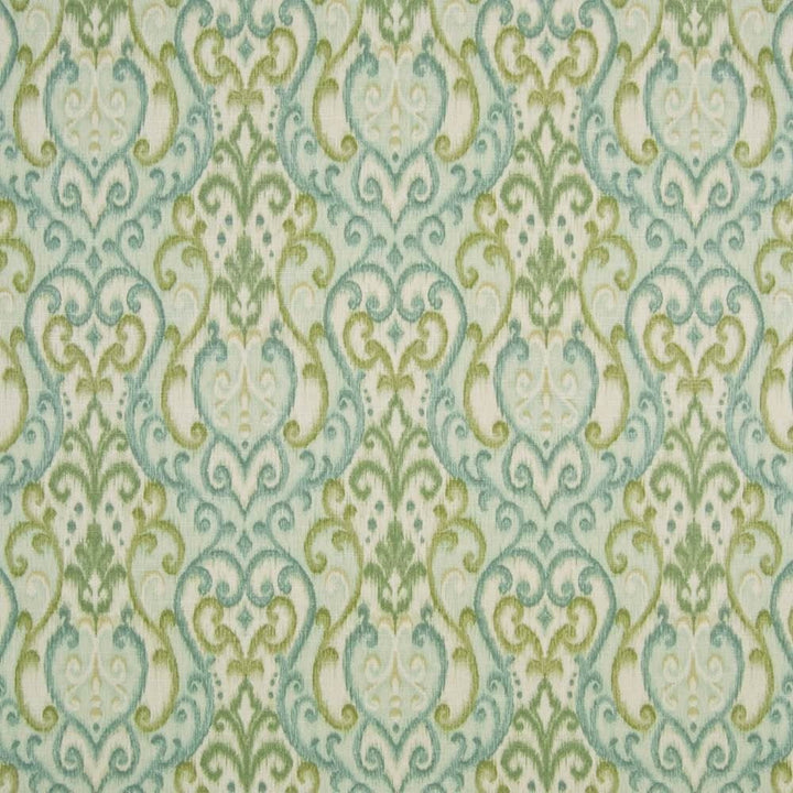 Viaggi Loden by Kasmir Fabric 1368 55% Linen
45% Rayon
 CHINA </p><p>Repeat: Horizontal: 13 4/8 inches and Vertical: 27 inches 54 - Fabric Carolina -