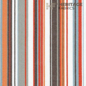 Victoria Persimmon by Roth & Tompkins Fabric