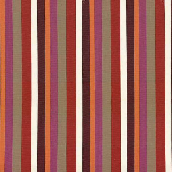 Vindu Stripe Anemone by Kasmir Fabric 5064 100% Cotton
 INDIA </p><p>Repeat: Horizontal: 9 inches and Vertical: N/A 55 - 56 - Fabric Carolina -