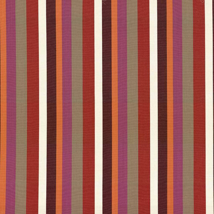 Vindu Stripe Anemone by Kasmir Fabric 5064 INDIA 15,000 Wyzenbeek Double Rubs H: 9 inches, V:N/A 55 - 56 - Fabric Carolina - Kasmir