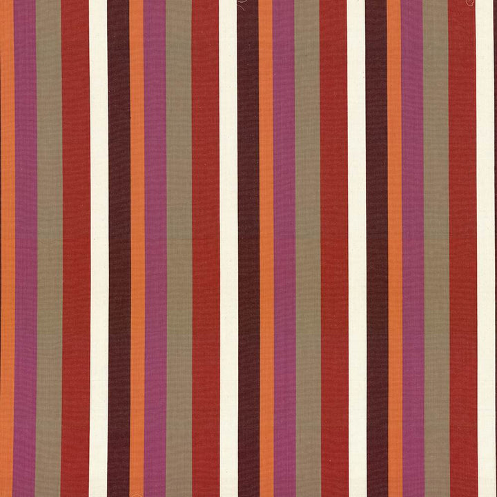 Vindu Stripe Anemone by Kasmir Fabric 5064 100% Cotton
 INDIA </p><p>Repeat: Horizontal: 9 inches and Vertical: N/A 55 - 56 - Fabric Carolina -