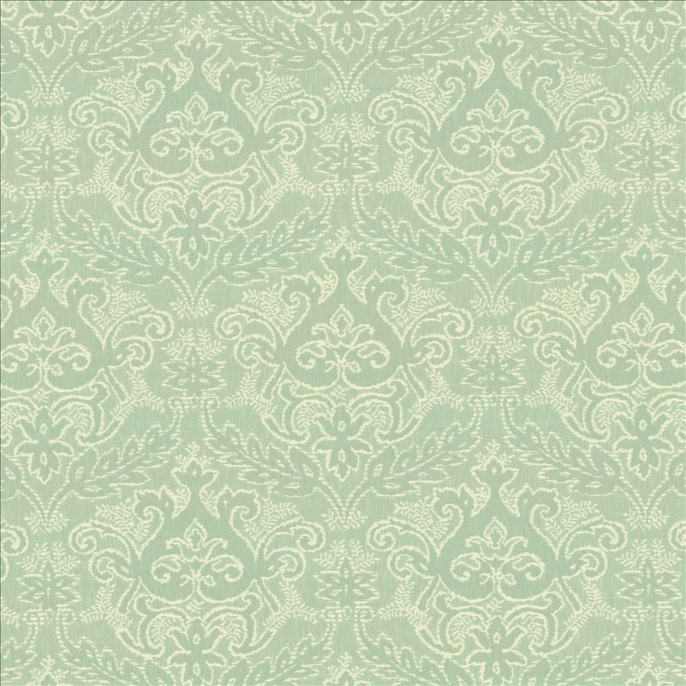 Visalia Aqua by Kasmir Fabric 5142 50% Polyester
43% Cotton
7% Linen
 INDIA </p><p>Repeat: Horizontal: 13 4/8 inches and Vertical: 20 inches 54 - Fabric Carolina -
