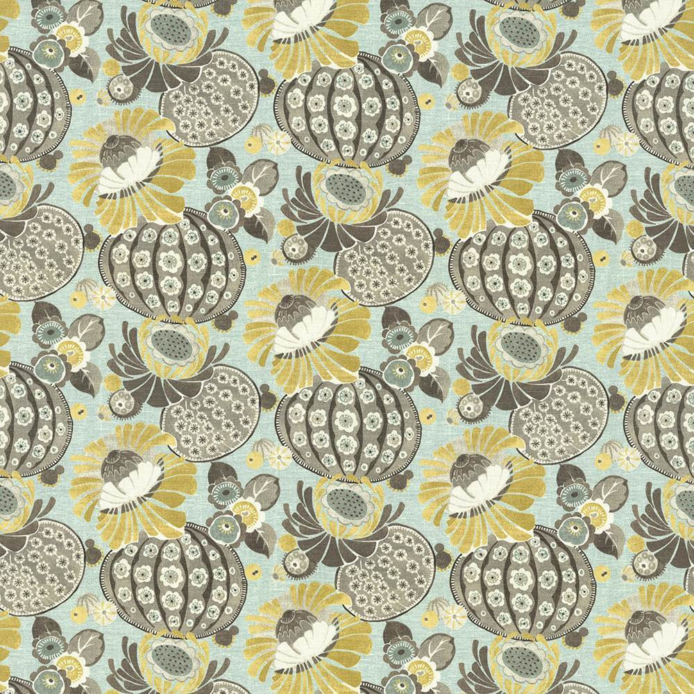 Vivolo Floral Flint by Kasmir Fabric 5065 100% Cotton
 USA </p><p>Repeat: Horizontal: 27 inches and Vertical: 25 2/8 inches 54 - Fabric Carolina -