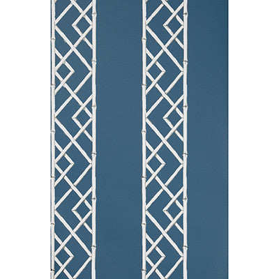 Latticework Indigo by Kravet Design Wallcovering