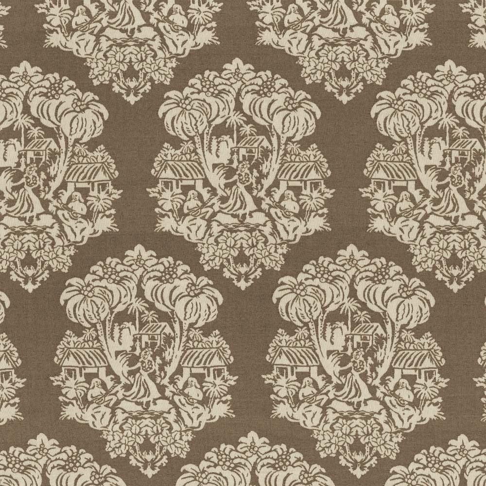 Wahine Io Fossil by Kasmir Fabric 1413 USA 12,000 Wyzenbeek Double Rubs H: 13 4/8 inches, V:27 1/8 inches 54 - Fabric Carolina - Kasmir