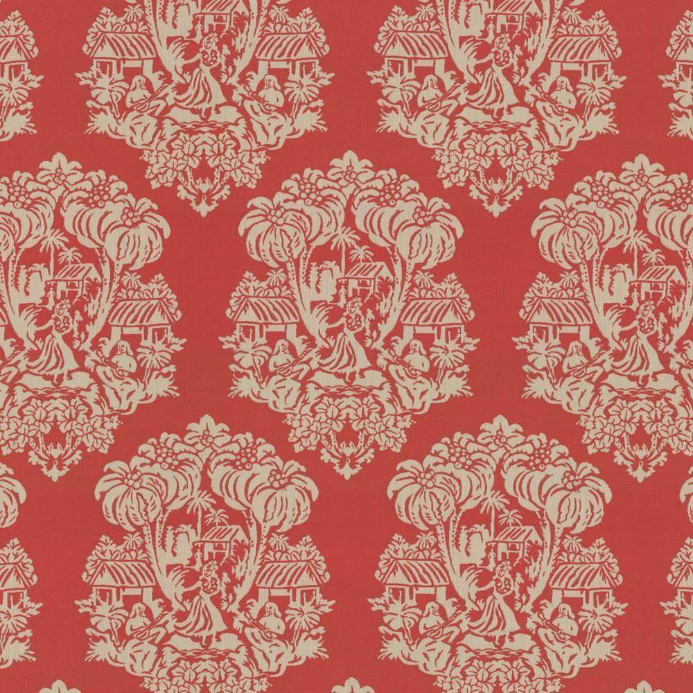 Wahine Io Melon by Kasmir Fabric 1413 USA 12,000 Wyzenbeek Double Rubs H: 13 4/8 inches, V:27 1/8 inches 54 - Fabric Carolina - Kasmir