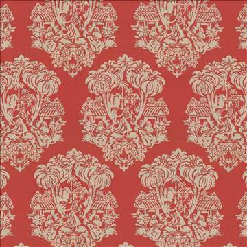 Wahine Io Melon by Kasmir Fabric 1413 100% Acrylic USA 12,000 Wyzenbeek Double Rubs H: 13 4/8 inches, V: 27 1/8 inches 54 - Fabric Carolina - Kasmir