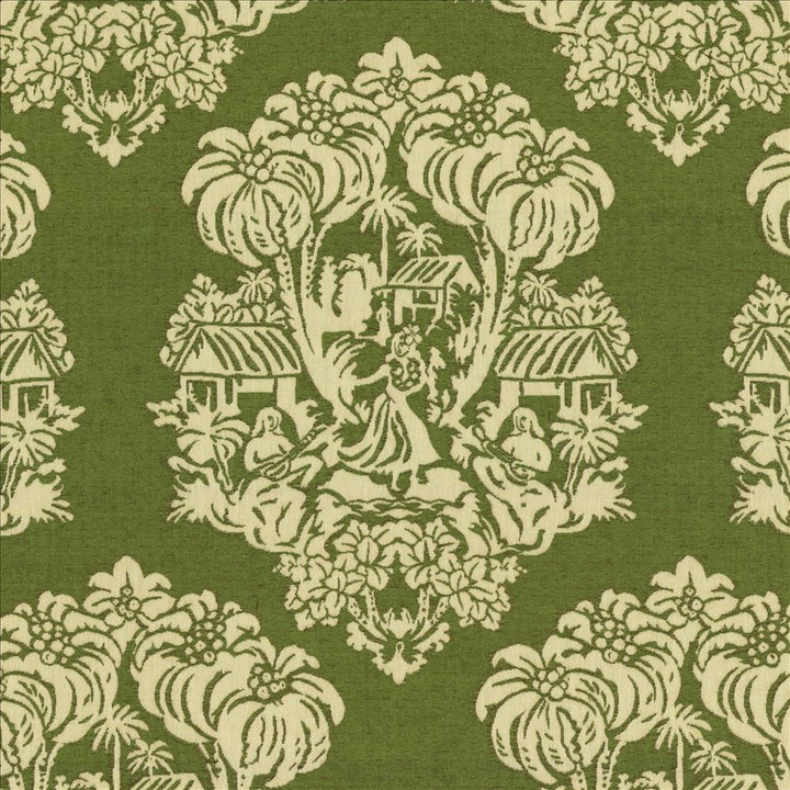 Wahine Io Palm by Kasmir Fabric 1413 100% Acrylic USA 12,000 Wyzenbeek Double Rubs Horizontal: 13 4/8 inches and Vertical: 27 1/8 inches 54 - Fabric Carolina -