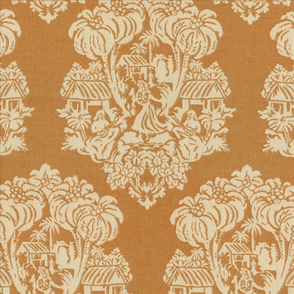 Wahine Io Rust by Kasmir Fabric 1413 100% Acrylic
 USA 12,000 Wyzenbeek Double Rubs </p><p>Repeat: Horizontal: 13 4/8 inches and Vertical: 27 1/8 inches 54 - Fabric Carolina -