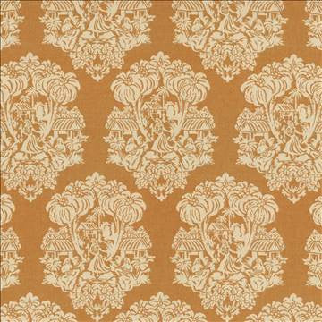 Wahine Io Rust by Kasmir Fabric 1413 100% Acrylic USA 12,000 Wyzenbeek Double Rubs H: 13 4/8 inches, V: 27 1/8 inches 54 - Fabric Carolina - Kasmir