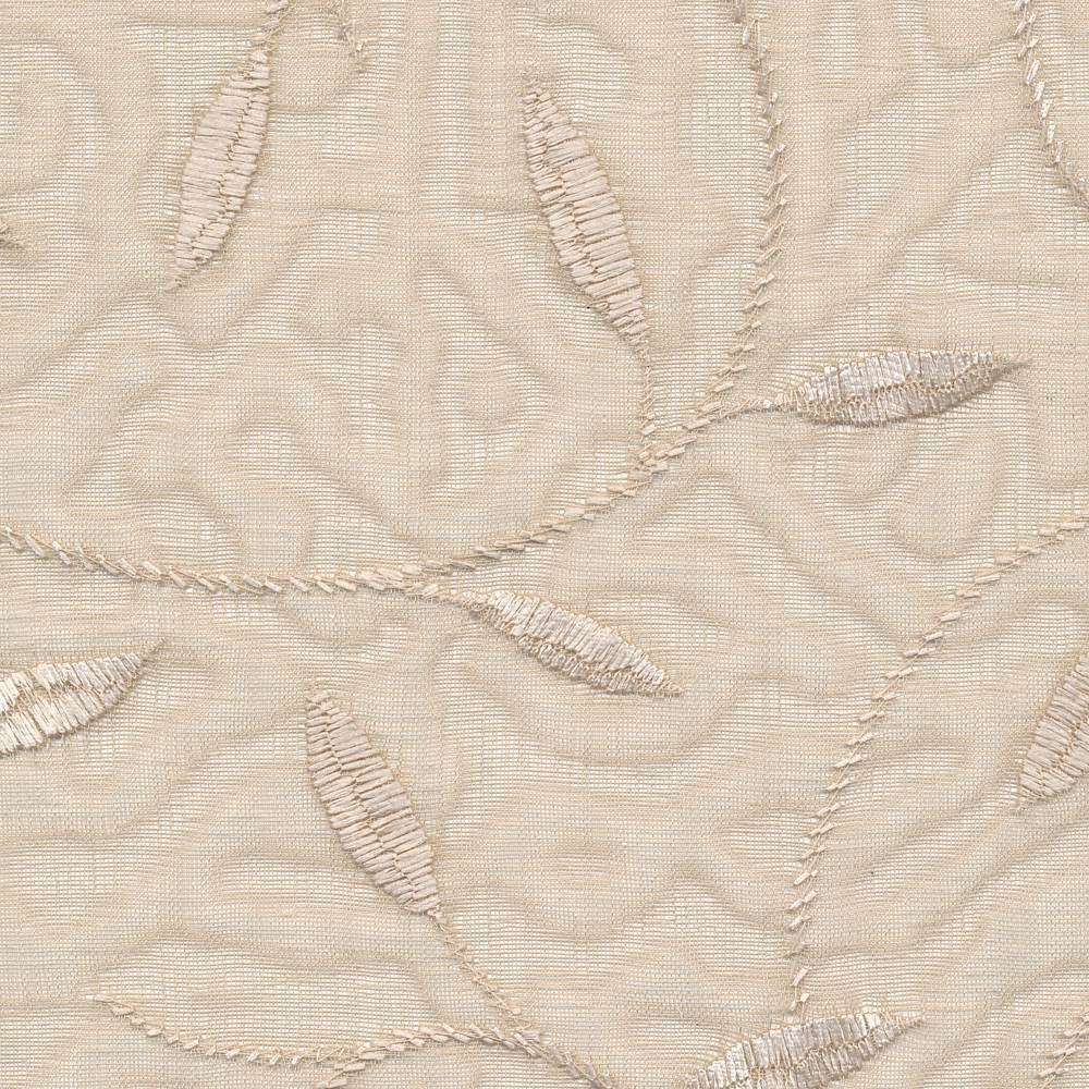 Wandering Vine Linen by Kasmir Fabric 1374 100% Polyester
 TURKEY Not Tested Horizontal: 10 6/8 inches and Vertical: 6 2/8 inches 55 - Fabric Carolina -