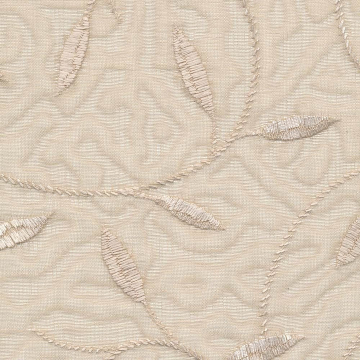 Wandering Vine Linen by Kasmir Fabric 1374 100% Polyester
 TURKEY Not Tested Horizontal: 10 6/8 inches and Vertical: 6 2/8 inches 55 - Fabric Carolina -
