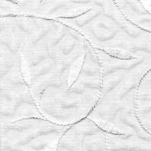Wandering Vine Winter White by Kasmir Fabric
