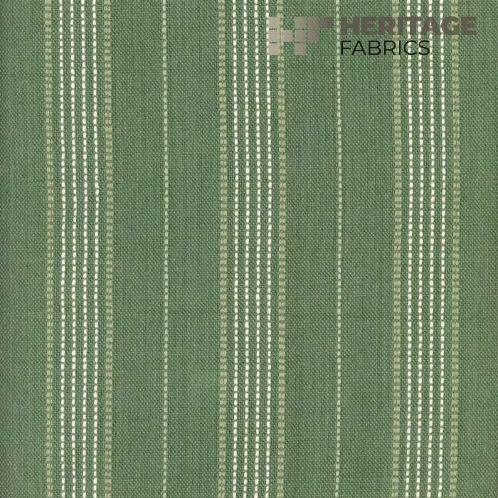 Warren Thyme by Heritage Fabric - 100% Cotton India 9,000 Horizontal: 3" and Vertical: N/A 54" - Fabric Carolina -