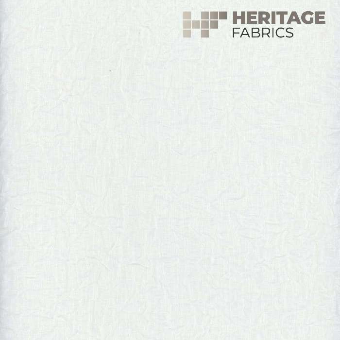 Washed Linen Snow by Heritage Fabric - 100% Polyester Turkey Horizontal: N/A and Vertical: N/A 54" - Fabric Carolina -