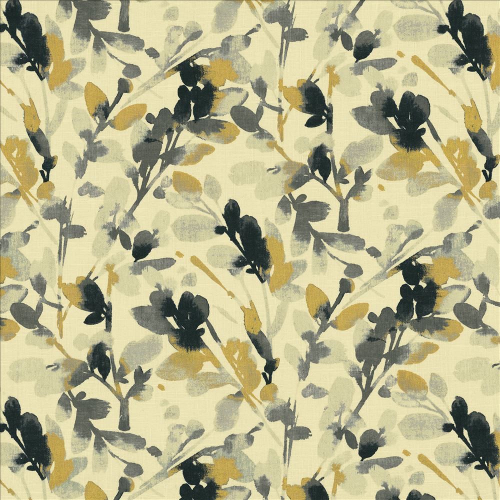 Waterleaf Graphite by Kasmir Fabric 5141 55% Linen
45% Rayon
 SOUTH KOREA </p><p>Repeat: Horizontal: 27 inches and Vertical: 24 inches 54 - Fabric Carolina -