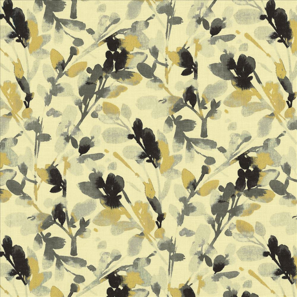 Waterleaf Graphite by Kasmir Fabric 5141 55% Linen 45% Rayon SOUTH KOREA 24,000 Wyzenbeek Double Rubs Horizontal: 27 inches and Vertical: 24 inches 54 - Fabric Carolina -