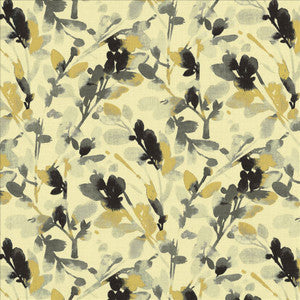 Waterleaf Graphite by Kasmir Fabric