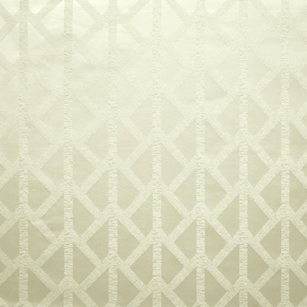 Waterway White by Kasmir Fabric 5144 73% Polyester
27% Cotton
 INDIA </p><p>Repeat: Horizontal: 4 6/8 inches and Vertical: 2 6/8 inches 54 - Fabric Carolina -