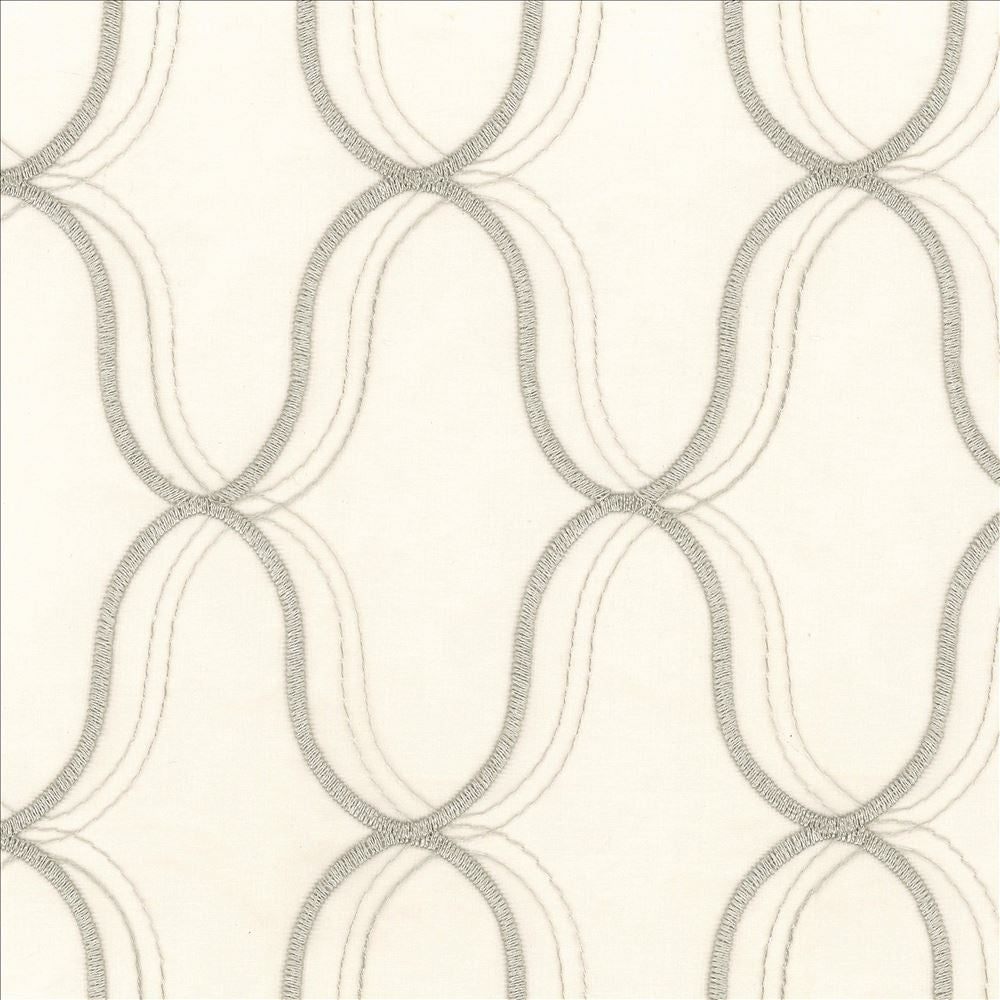 Wavefront Platinum by Kasmir Fabric 5077 100% Polyester
Embroidery
100% Polyester
 TURKEY </p><p>Repeat: Horizontal: 4 3/8 inches and Vertical: 6 3/8 inches 58 - 59 - Fabric Carolina -