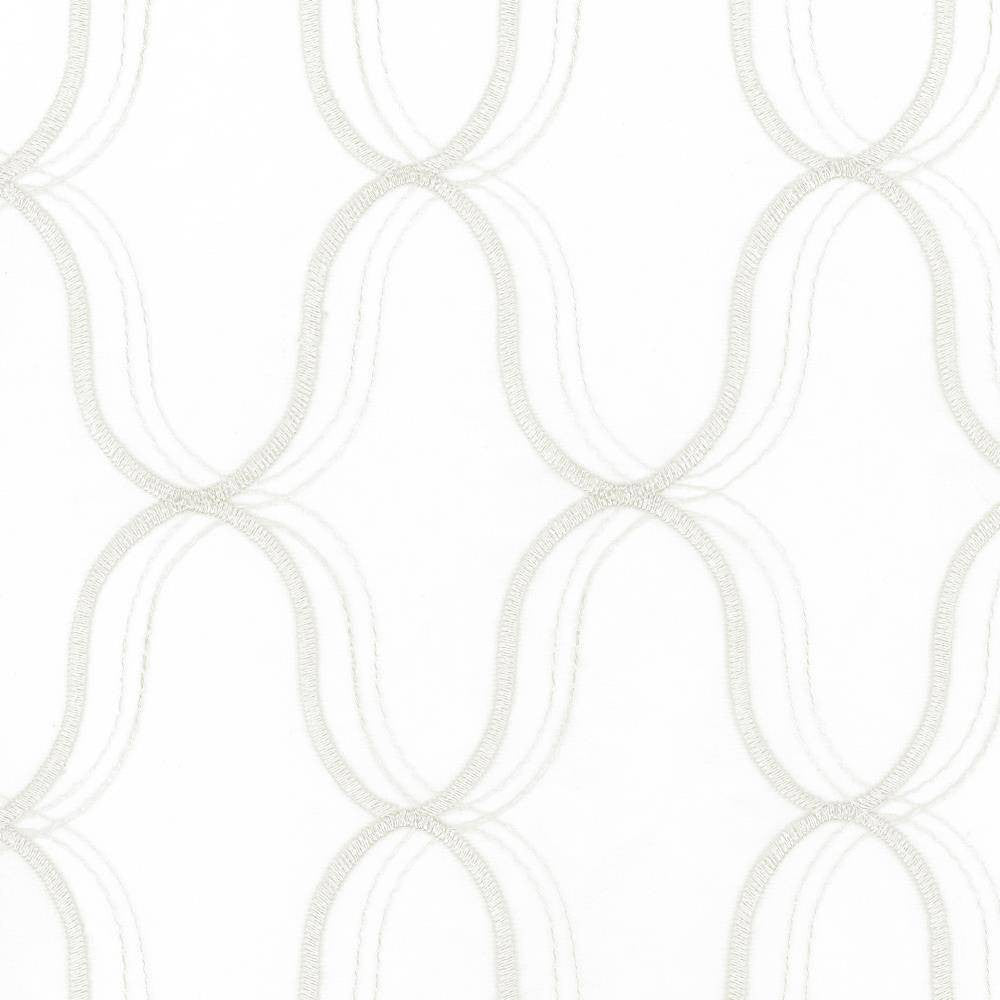Wavefront White by Kasmir Fabric 5077 TURKEY Not Tested H: 4 3/8 inches, V:6 3/8 inches 58 - 59 - Fabric Carolina - Kasmir