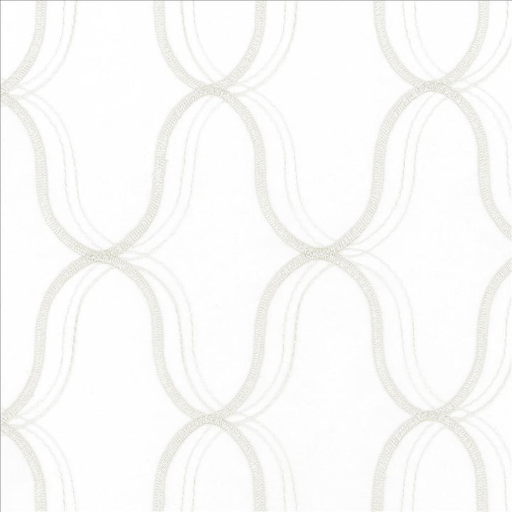 Wavefront White by Kasmir Fabric 5077 100% Polyester
Embroidery
100% Polyester
 TURKEY Not Tested Horizontal: 4 3/8 inches and Vertical: 6 3/8 inches 58 - Fabric Carolina -
