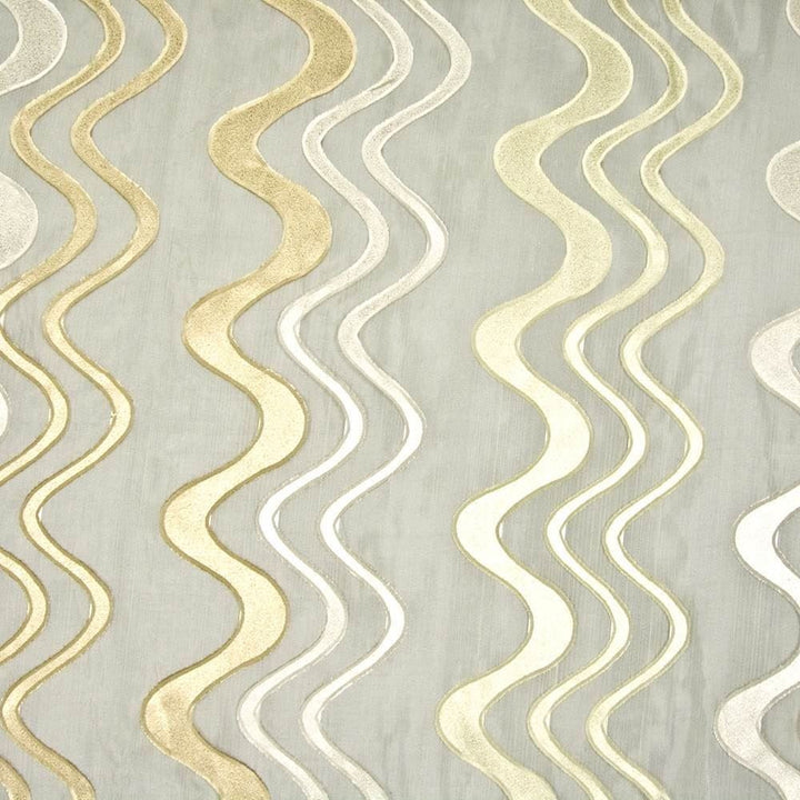 Wavelength Goldust by Kasmir Fabric 1374 100% Polyester
 CHINA Not Tested </p><p>Repeat: Horizontal: 33 inches and Vertical: 7 4/8 inches 110 - Fabric Carolina -