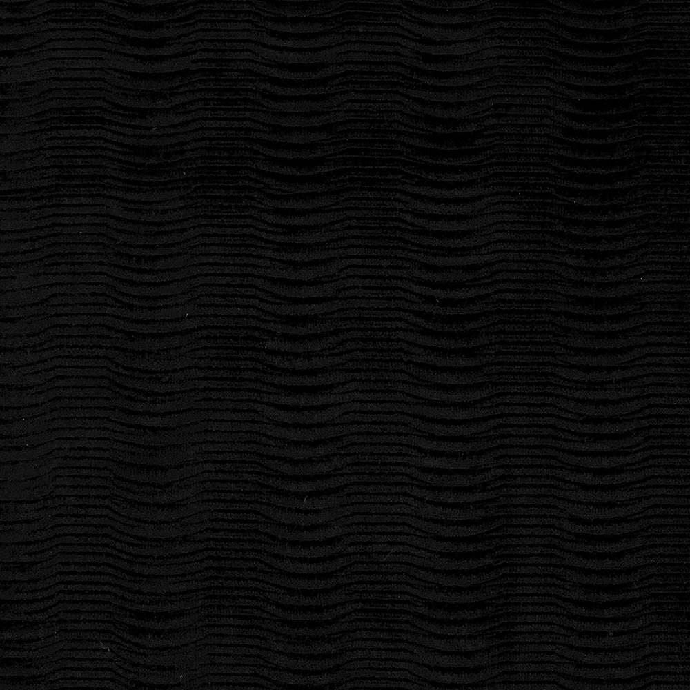 Waverunner Black by Kasmir Fabric 1422 100% Polyester
 TURKEY 100,000 Martindale Cycles Horizontal: N/A and Vertical: N/A 54 - Fabric Carolina -