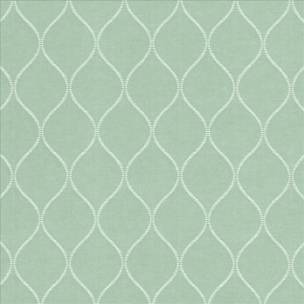 Waves Serenity by Kasmir Fabric 5124 55% Cotton
45% Polyester
 TAIWAN </p><p>Repeat: Horizontal: 3 inches and Vertical: 4 3/8 inches 54 - Fabric Carolina -