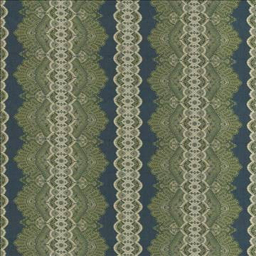 Wazwan Io Filigree by Kasmir Fabric 1413 100% Acrylic USA 12,000 Wyzenbeek Double Rubs H: 28 6/8 inches, V: 9 inches 54 - Fabric Carolina - Kasmir
