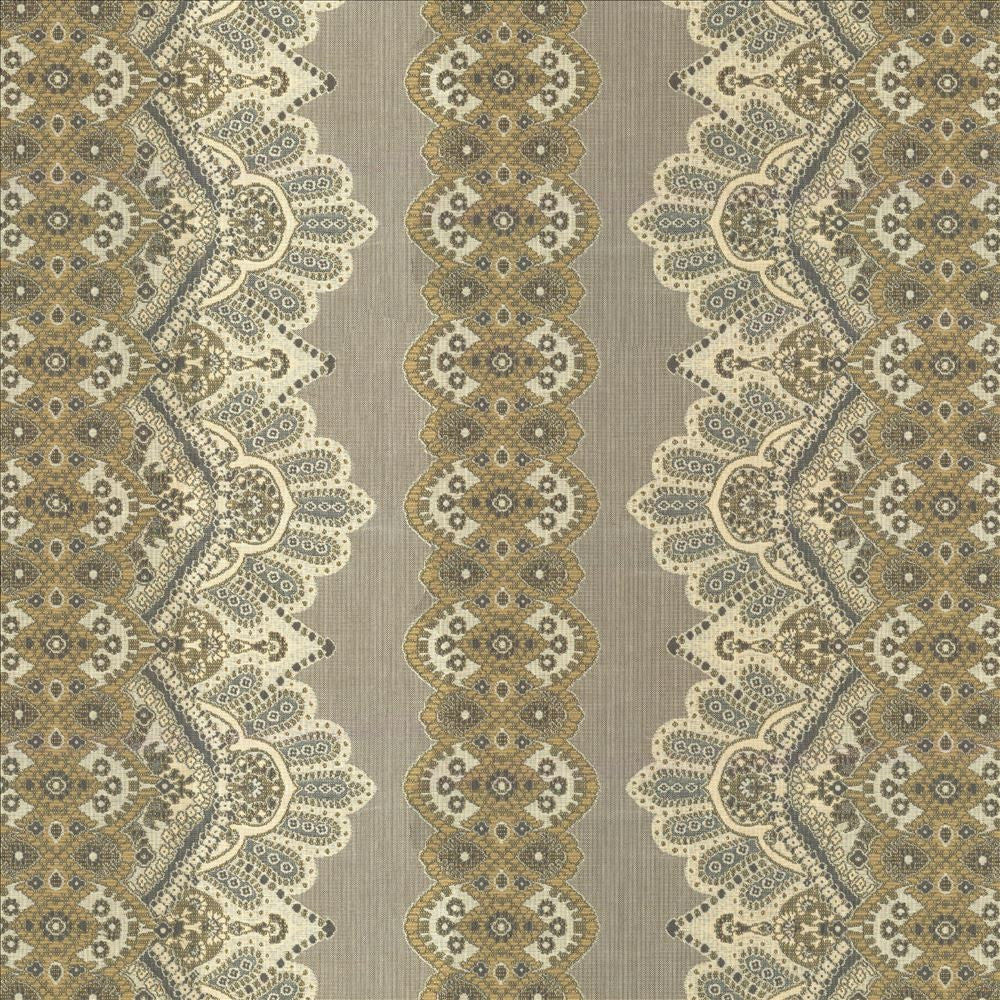 Wazwan Io Papyrus  by Kasmir Fabric See sample 100% Acrylic
 USA 12,000 Wyzenbeek Double Rubs </p><p>Repeat: Horizontal: 28 6/8 inches and Vertical: 9 inches 54  - Fabric Carolina -