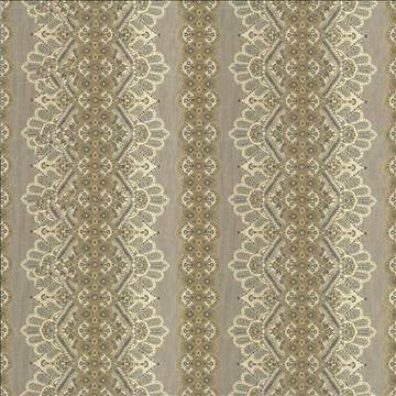 Wazwan Io Papyrus by Kasmir Fabric 1413 100% Acrylic USA 12,000 Wyzenbeek Double Rubs H: 28 6/8 inches, V: 9 inches 54 - Fabric Carolina - Kasmir