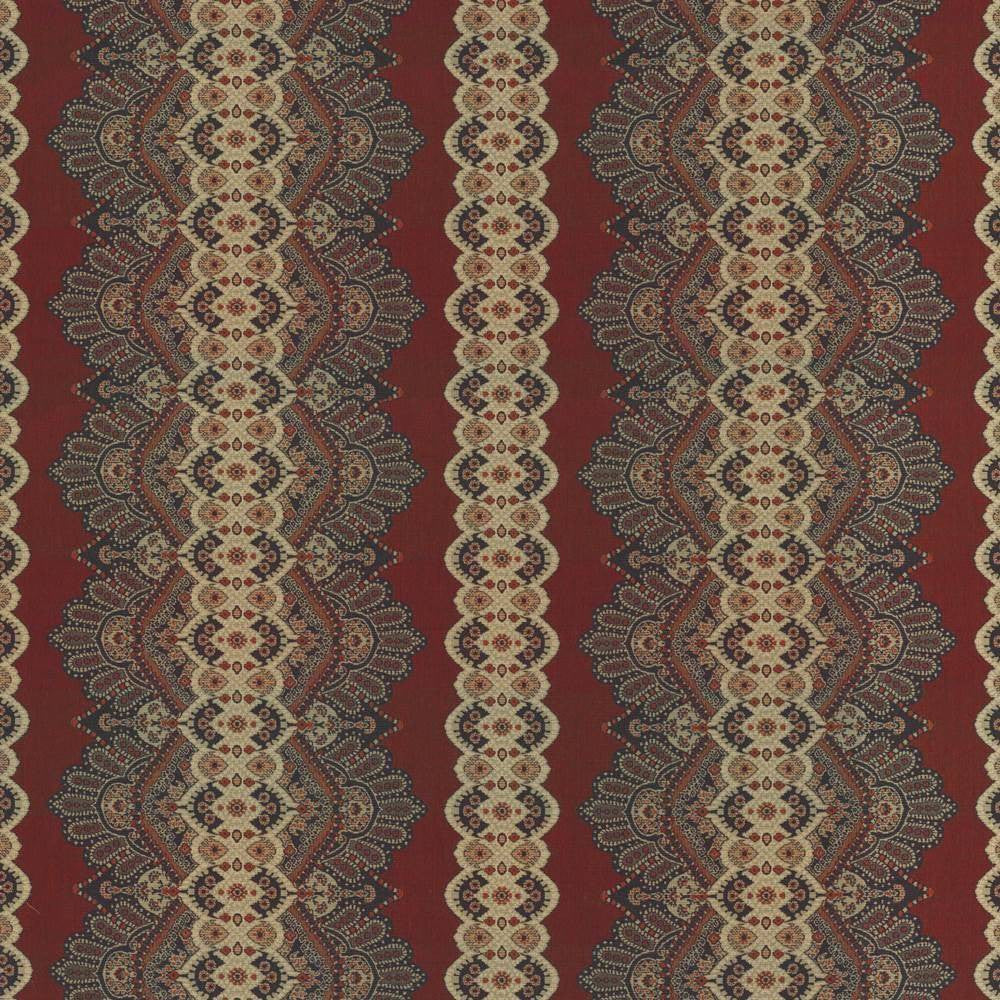 Wazwan Io Vintner by Kasmir Fabric 1413 USA 12,000 Wyzenbeek Double Rubs H: 28 6/8 inches, V:9 inches 54 - Fabric Carolina - Kasmir