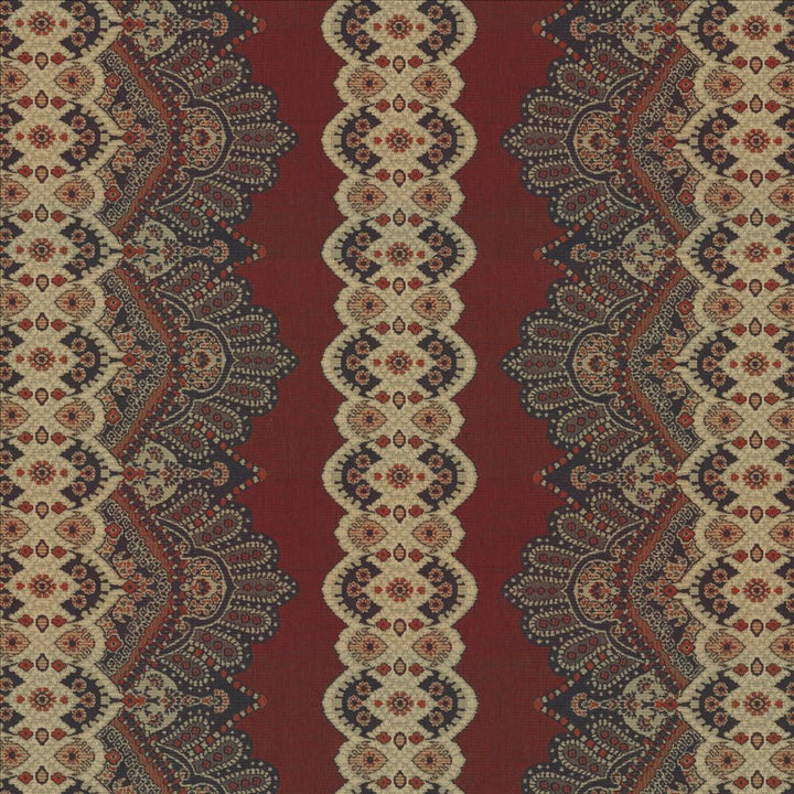 Wazwan Io Vintner  by Kasmir Fabric See sample 100% Acrylic
 USA 12,000 Wyzenbeek Double Rubs </p><p>Repeat: Horizontal: 28 6/8 inches and Vertical: 9 inches 54  - Fabric Carolina -