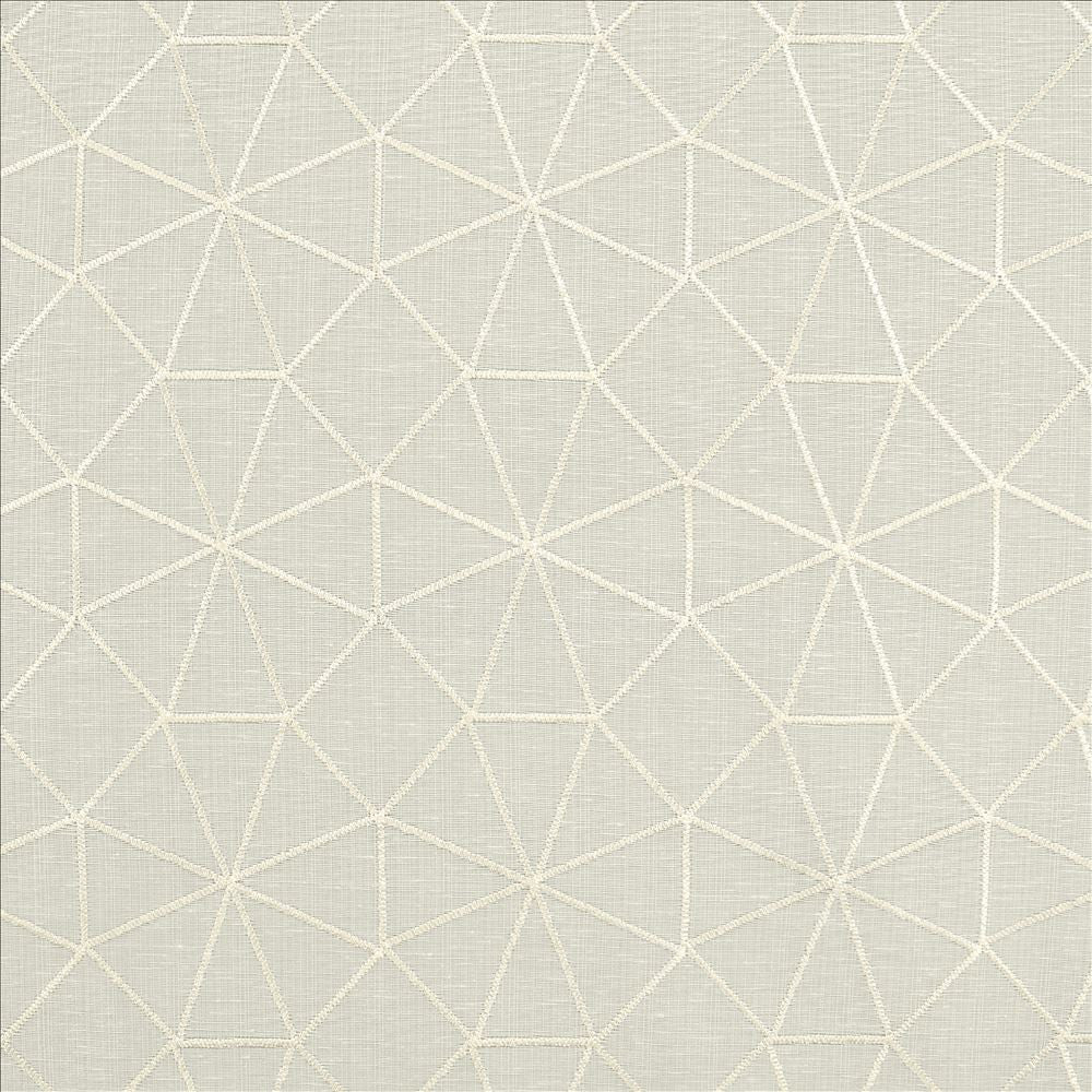 Webwork Cream by Kasmir Fabric 5108 100% Polyester
 TURKEY Not Tested </p><p>Repeat: Horizontal: 4 2/8 inches and Vertical: 4 2/8 inches 57 - Fabric Carolina -