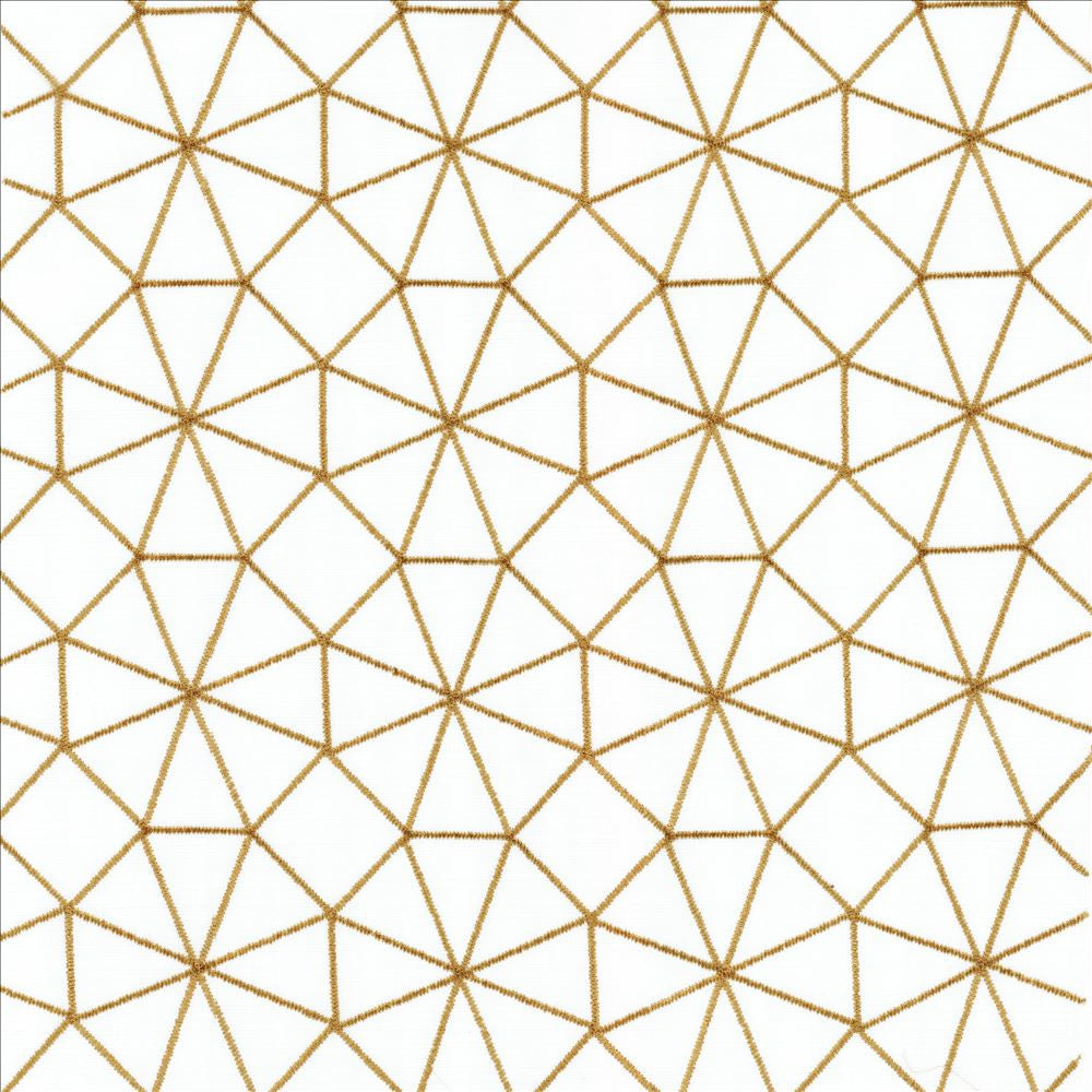 Webwork Gold by Kasmir Fabric 5108 100% Polyester
 TURKEY Not Tested Horizontal: 4 2/8 inches and Vertical: 4 2/8 inches 60 - Fabric Carolina -