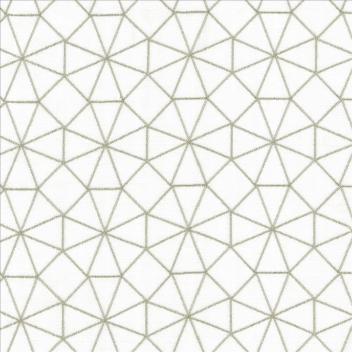 Webwork Silver  by Kasmir Fabric See sample 100% Polyester
 TURKEY Not Tested </p><p>Repeat: Horizontal: 4 2/8 inches and Vertical: 4 2/8 inches 60  - Fabric Carolina -