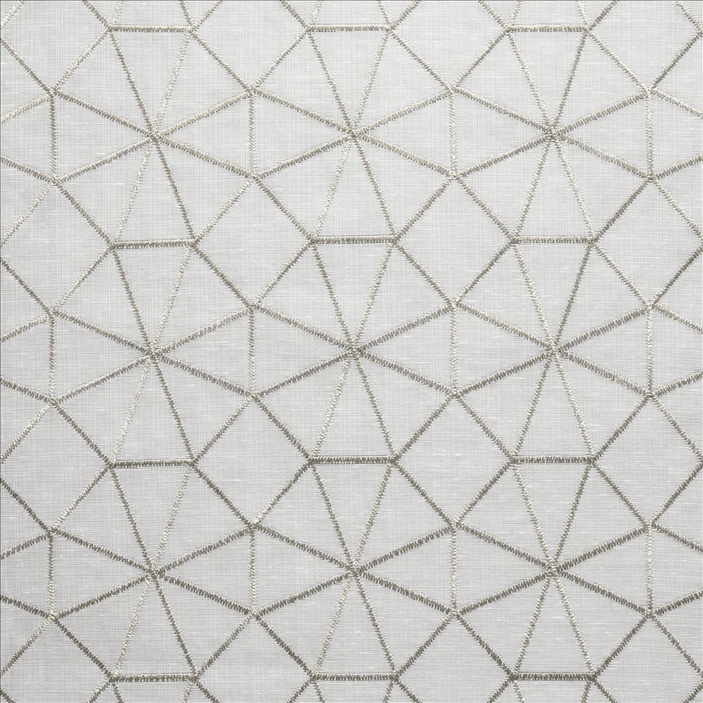 Webwork Silver by Kasmir Fabric 5108 100% Polyester
 TURKEY </p><p>Repeat: Horizontal: 4 2/8 inches and Vertical: 4 2/8 inches 57 - 62 - Fabric Carolina -