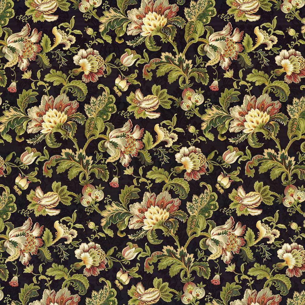 Wessex Garden Flint by Kasmir Fabric 1418 CHINA 15,000 Wyzenbeek Double Rubs H: 27 inches, V:27 inches 54 - 55 - Fabric Carolina - Kasmir