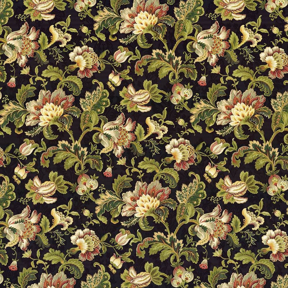 Wessex Garden Flint  by Kasmir Fabric See sample 100% Cotton
 CHINA 15,000 Wyzenbeek Double Rubs </p><p>Repeat: Horizontal: 27 inches and Vertical: 27 inches 54  - Fabric Carolina -