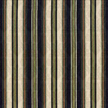 Wessex Stripe Flint by Kasmir Fabric 1418 100% Cotton CHINA 15,000 Wyzenbeek Double Rubs H: 13 4/8 inches, V: N/A 54 - 55 - Fabric Carolina - Kasmir